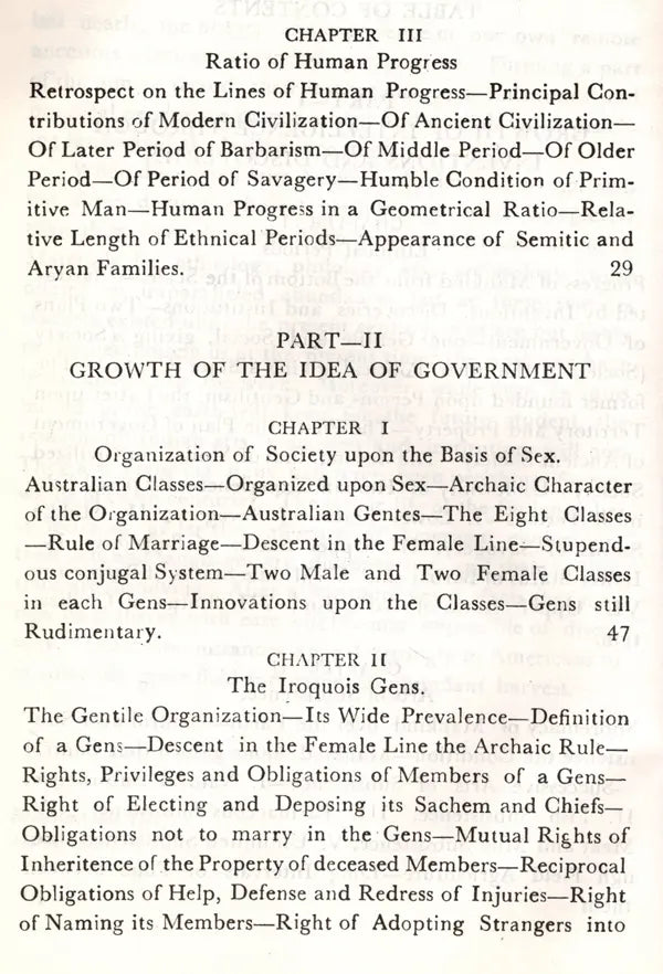 Ancient Society or Researches in the Lines of Human Progress from Savagery through Barbarism to Civilization (An Old and Rare Book) - Retail Maharaj