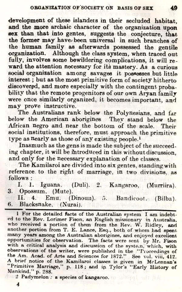 Ancient Society or Researches in the Lines of Human Progress from Savagery through Barbarism to Civilization (An Old and Rare Book) - Retail Maharaj