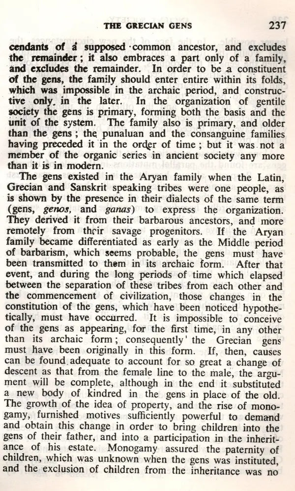 Ancient Society or Researches in the Lines of Human Progress from Savagery through Barbarism to Civilization (An Old and Rare Book) - Retail Maharaj