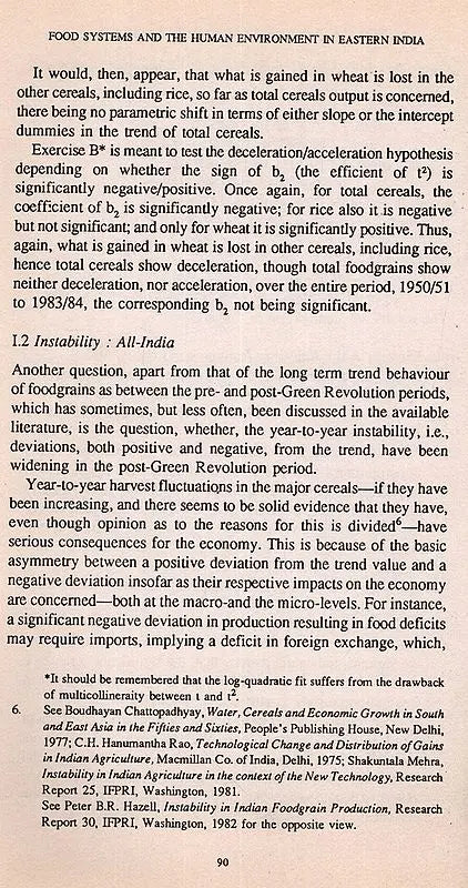 Food Insecurity and the Social Environment (Food Systems and the Human Environment in Eastern India Volume- 1, An Old and Rare Book) - Retail Maharaj
