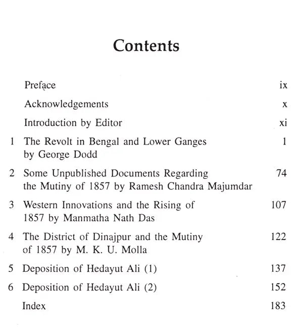 Bengal and 1857 (Selections) - Retail Maharaj