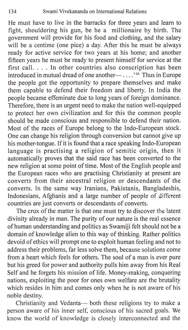 The Relevance of the Ideas of Swami Vivekananda on International Relations: India's Foreign Relations as a Case Study - Retail Maharaj