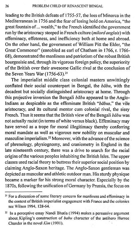 Problem Child of Renascent Bengal- The Babu of Colonial Calcutta - Retail Maharaj