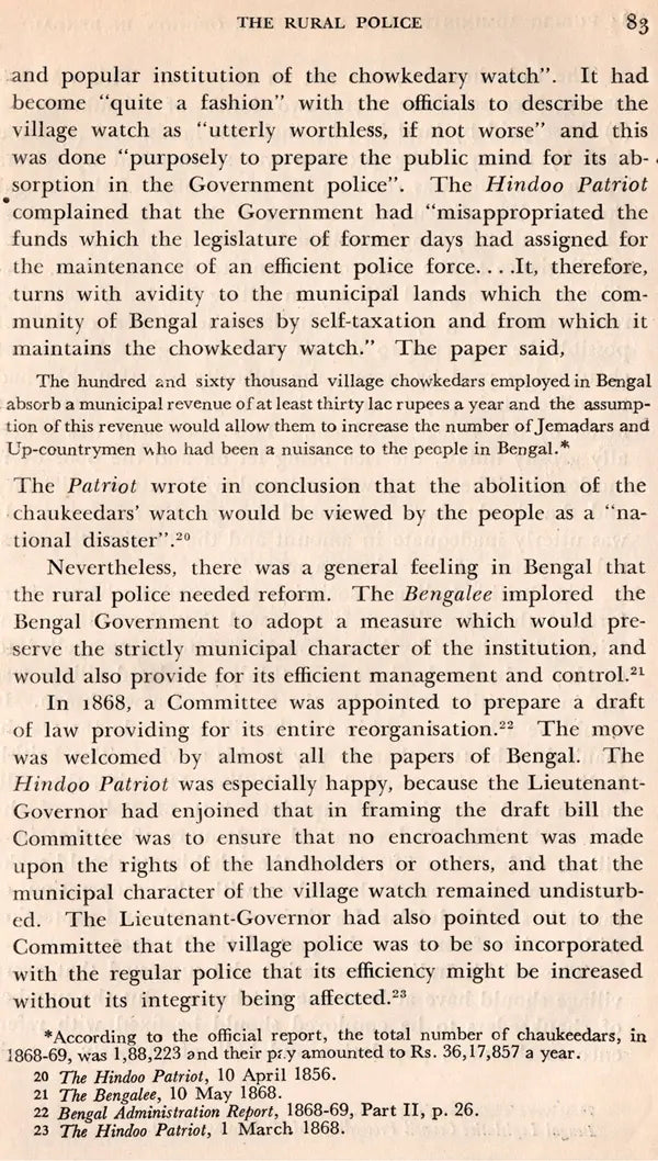 Public Administration and Public Opinion in Bengal: 1854-1855 (An Old and Rare Book) - Retail Maharaj