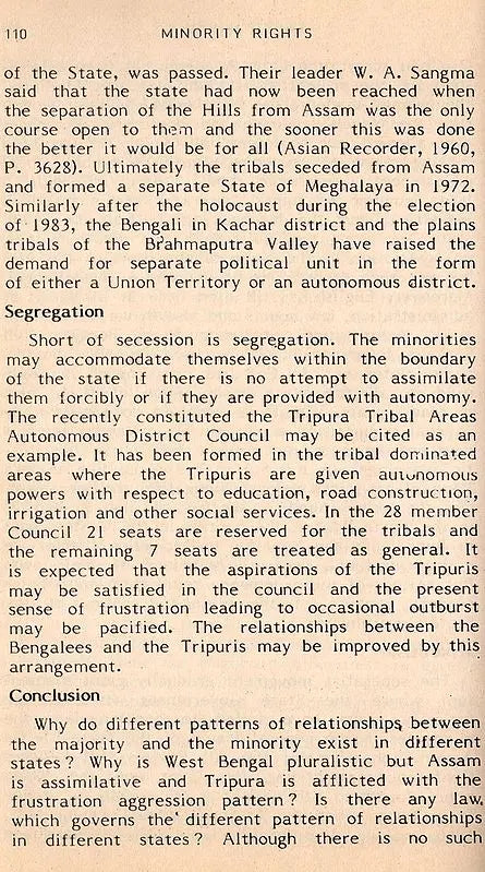 Minority Rights- A Sociolinguistic Analysis of Group Conflicts in Eastern Region of India (An Old and Rare Book) - Retail Maharaj