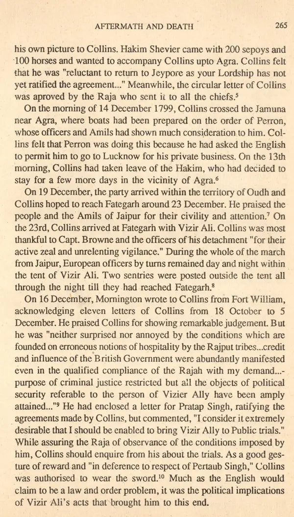 The Rebel Nawab of Oudh- Revolt of Vizir Ali Khan: 1799 (An Old and Rare Book) - Retail Maharaj