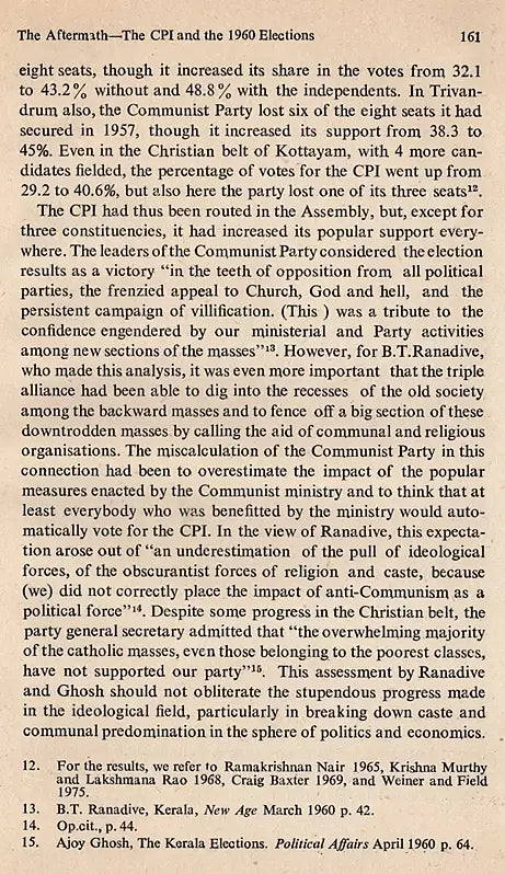 The First Communist Ministry in Kerala 1957-9 (An Old and Rare Book) - Retail Maharaj