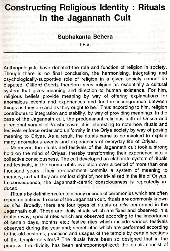 The Calcutta Historical Journal- Vols. XXI & XXII: Rituals in the Jagannath Cult, The Sundarbans in Flok Literature and Prose Fiction (An Old and Rare Book) - Retail Maharaj
