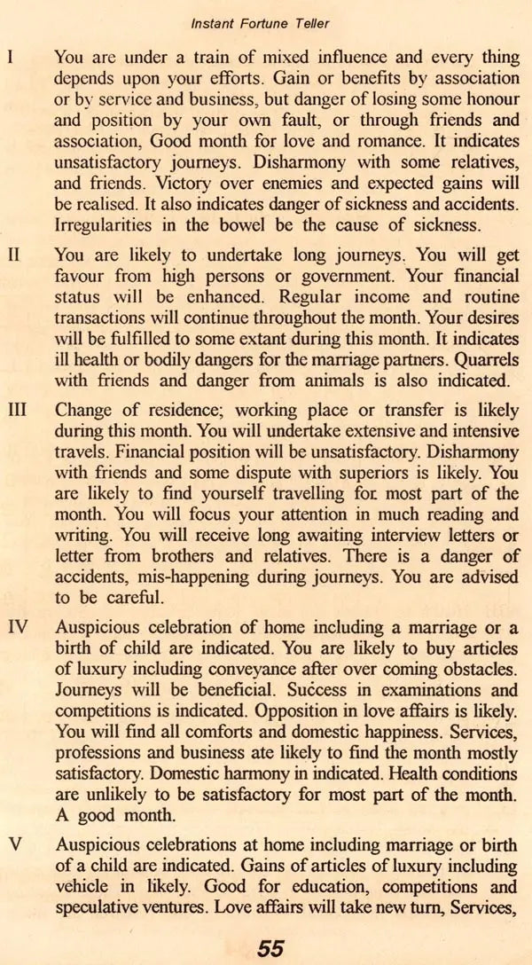 Instant Fortune Teller: Personal Horoscope, Forecast and Remedial Measures for Everyone