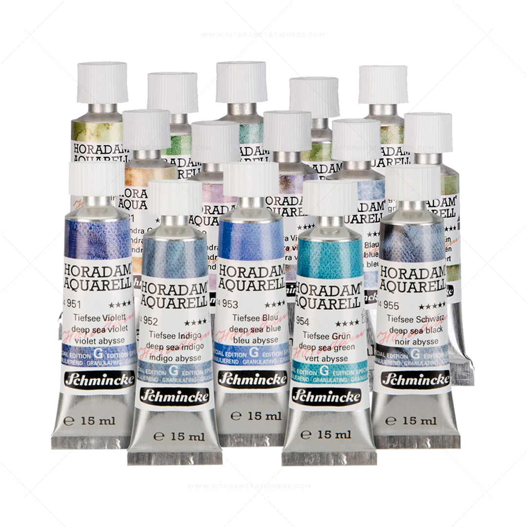 Schmincke Horadam Supergranulating Watercolour Tubes 15 ml Open Stock