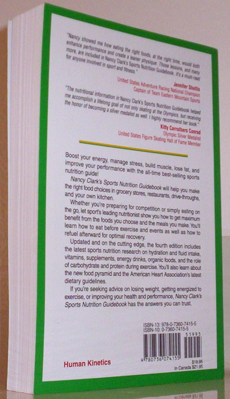 Nancy Clark's Sports Nutrition Guidebook - Retail Maharaj