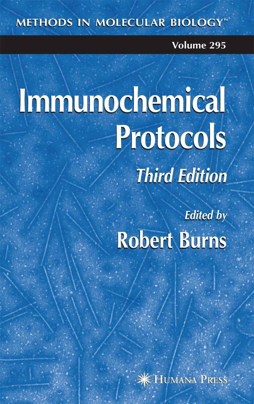 Immunochemical Protocols: 295 (Methods in Molecular Biology) - Retail Maharaj