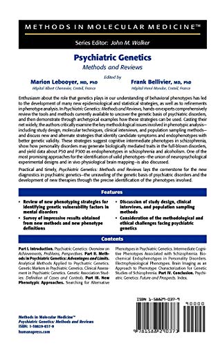 Psychiatric Genetics: Methods and Reviews: 77 (Methods in Molecular Medicine) - Retail Maharaj