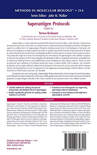 Superantigen Protocols: 214 (Methods in Molecular Biology) - Retail Maharaj