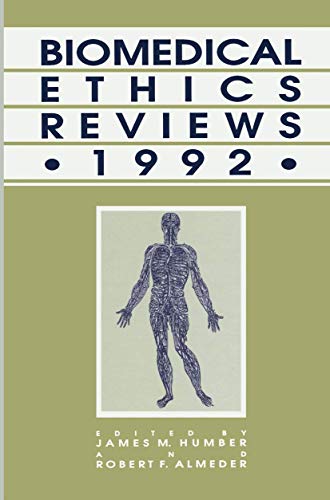 BIOMEDICAL ETHICS REVIEWS, 1992 - Retail Maharaj