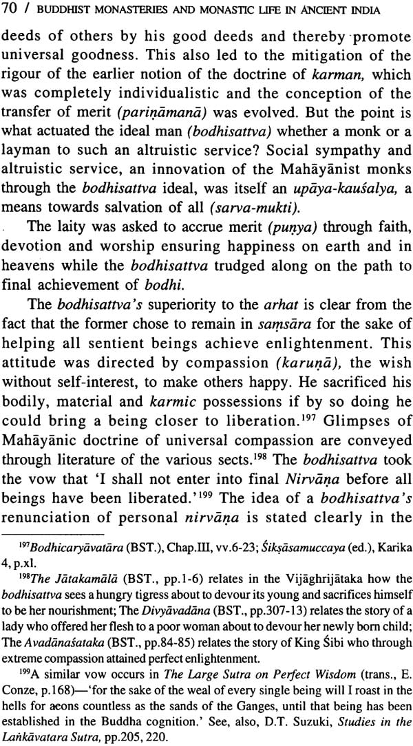 Buddhist Monasteries and Monastic Life in Ancient India (From the Third Century BC to the Seventh Century AD) - Retail Maharaj