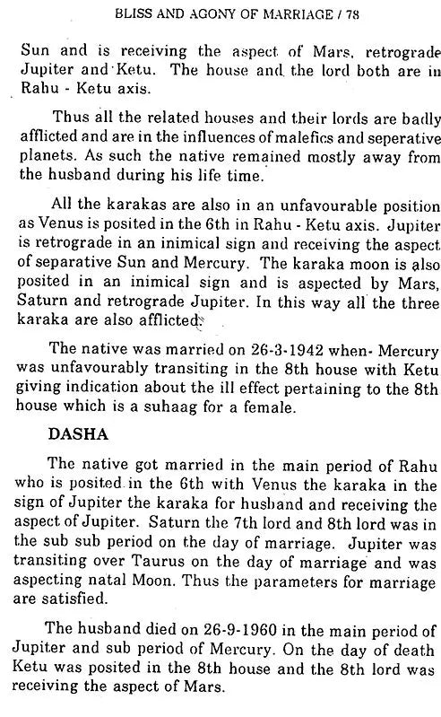 Bliss and Agony of Marriage (An Astrological Exposition) - Retail Maharaj