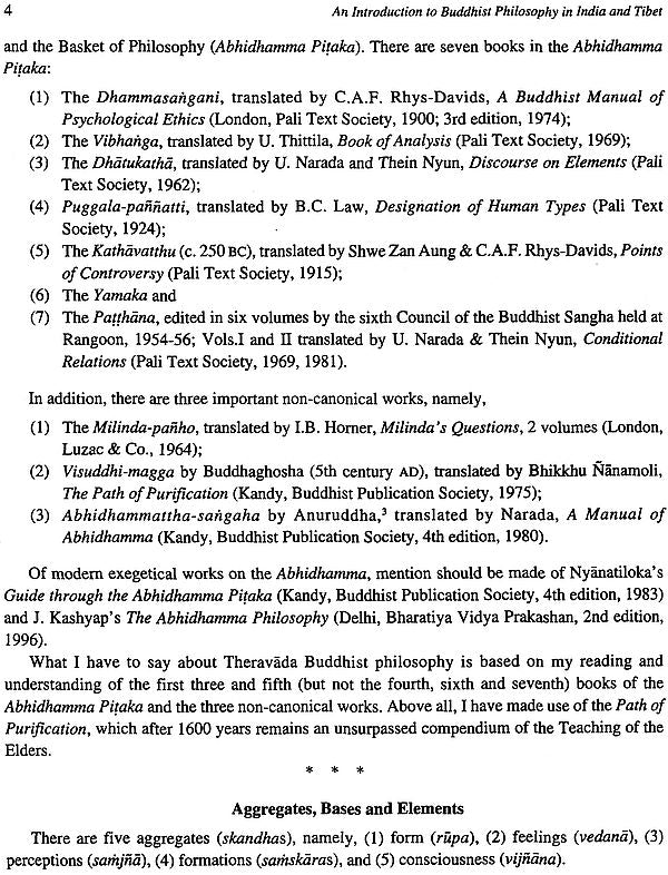 An Introduction To Buddhist Philosophy in India and Tibet - Retail Maharaj