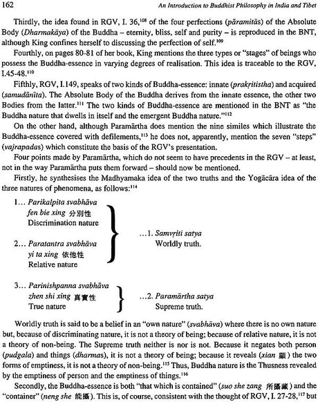 An Introduction To Buddhist Philosophy in India and Tibet - Retail Maharaj