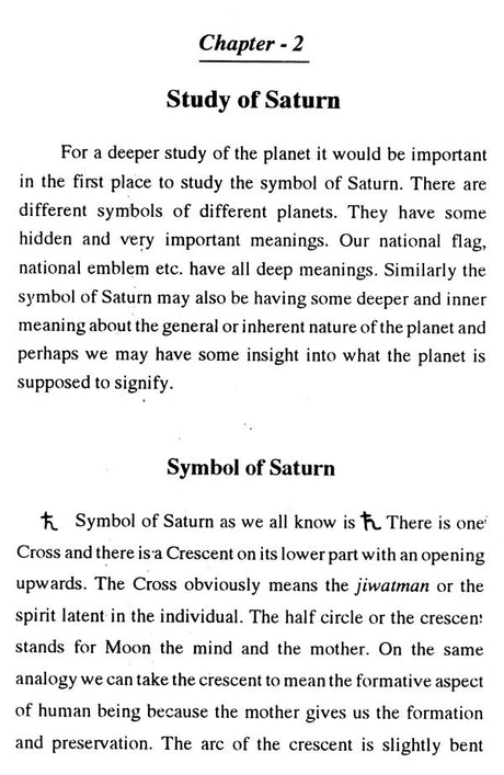 A Study of Saturn: Friend and Guide - Retail Maharaj