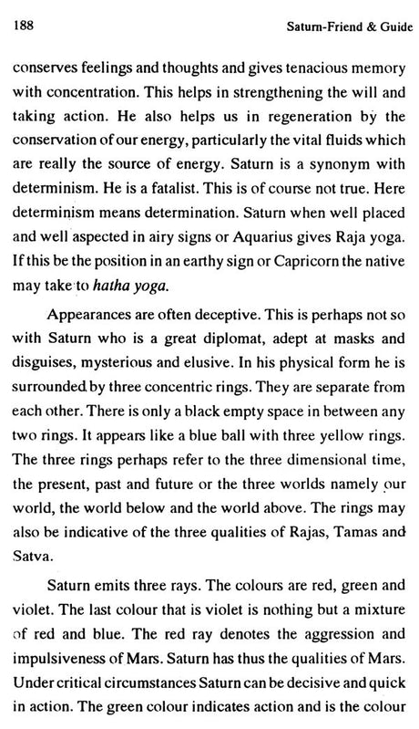 A Study of Saturn: Friend and Guide - Retail Maharaj