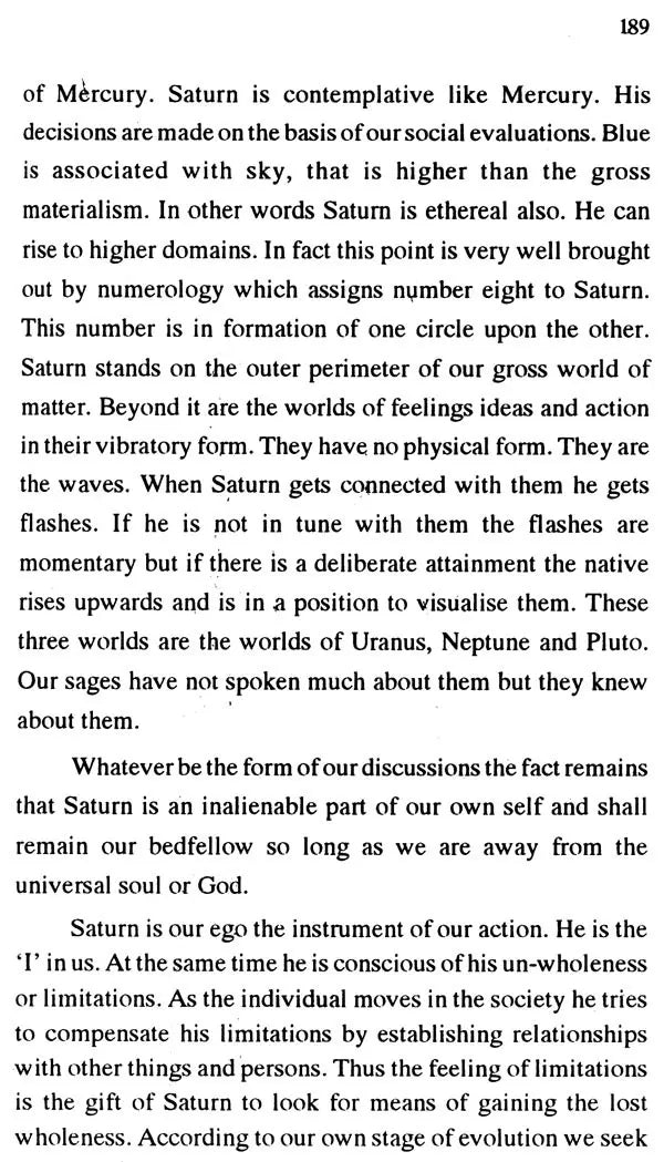 A Study of Saturn: Friend and Guide - Retail Maharaj