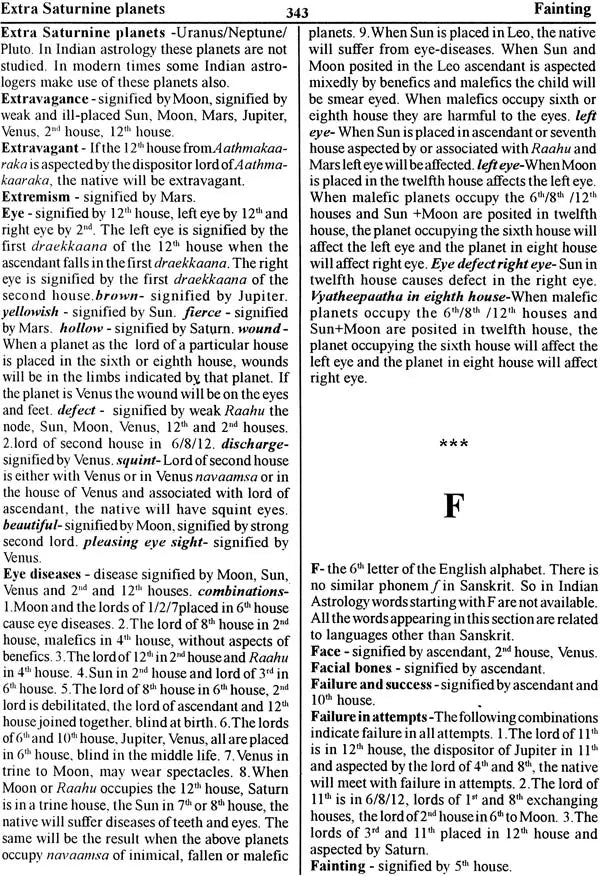 Encyclopaedia of Indian Astrology (In Two Volumes) - Retail Maharaj