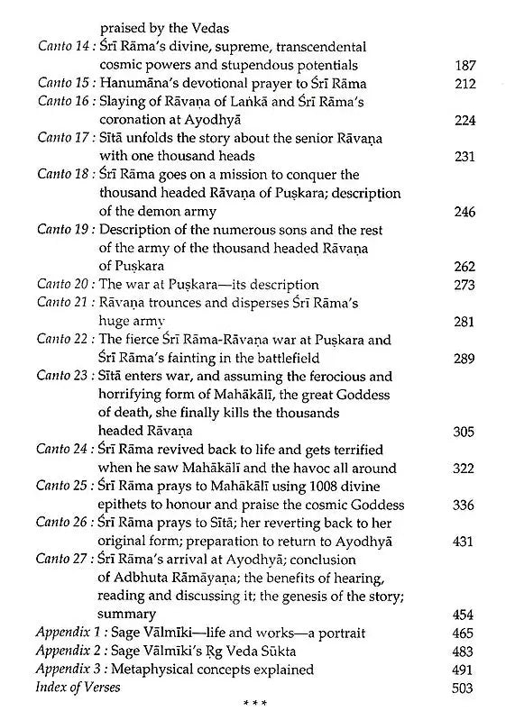 Adbhuta Ramayana (Sanskrit Text with Transliteration, English Commentary with Explanation) - Retail Maharaj