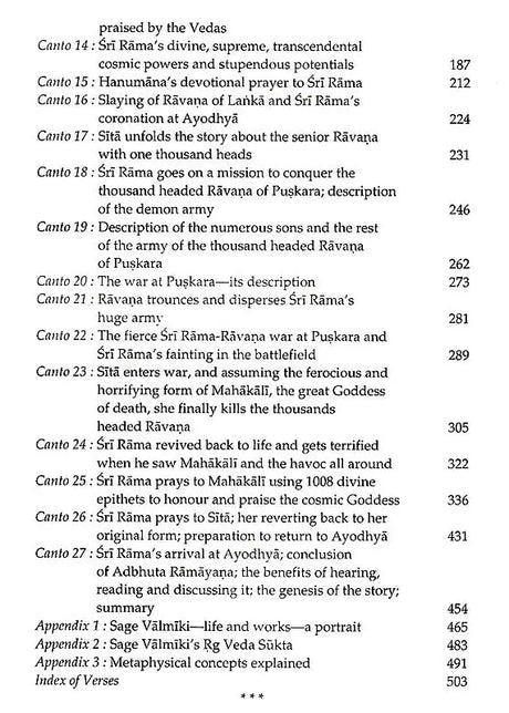 Adbhuta Ramayana (Sanskrit Text with Transliteration, English Commentary with Explanation) - Retail Maharaj