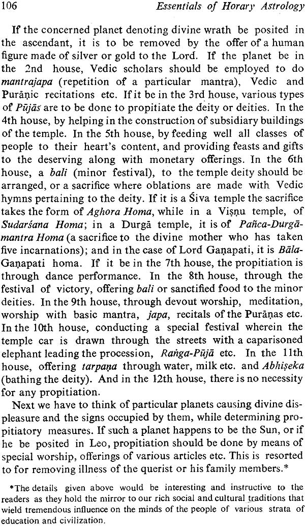 Essentials of Horary Astrology or Prasnapadavi By M.R. Bhat - Retail Maharaj