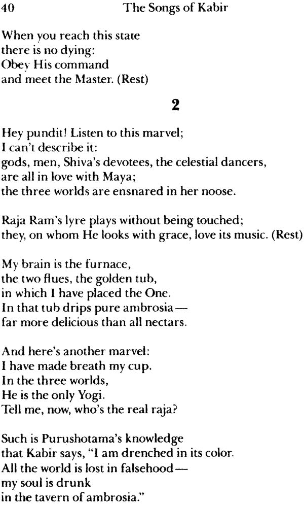 Songs of Kabir From the Adi Granth - Retail Maharaj