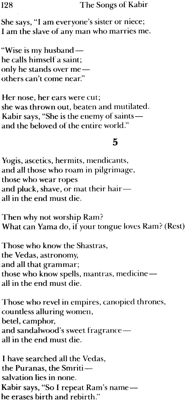 Songs of Kabir From the Adi Granth - Retail Maharaj