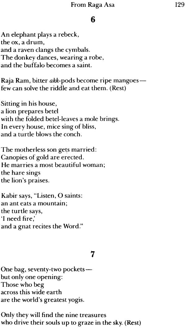 Songs of Kabir From the Adi Granth - Retail Maharaj