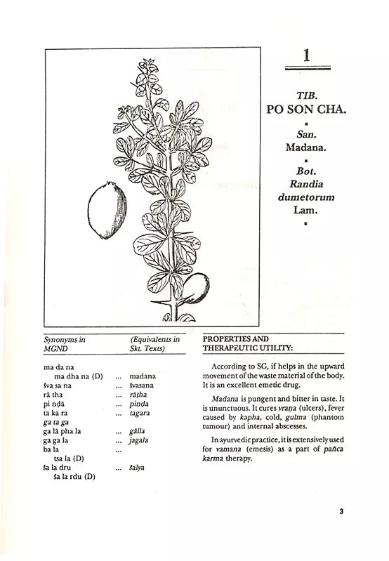 Materia Medica of Tibetan Medicine - Retail Maharaj