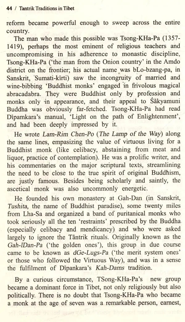 Tantrik traditions in Tibet (Bibliotheca Indo-Buddhica series) - Retail Maharaj