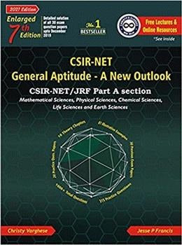 CSIR-NET General Aptitude- A New Outlook 7th Ed - Retail Maharaj