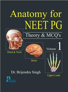 Anatomy for NEET PG Theory & MCQs (Vol. 1) - Retail Maharaj