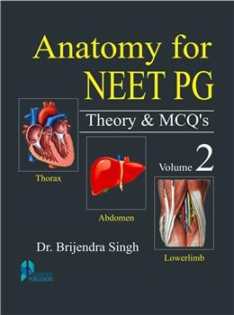 Anatomy for NEET PG Theory & MCQs (Vol. 2) - Retail Maharaj
