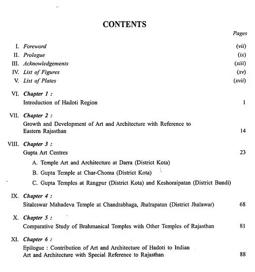 Brahmnical Temple Art and Architecture In Hadoti - Retail Maharaj