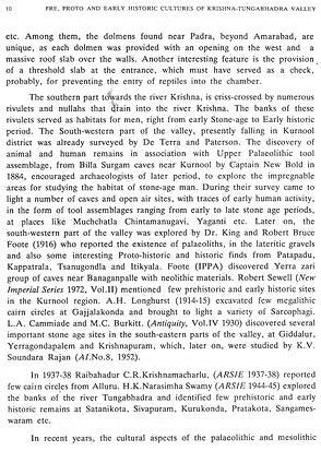 Pre, Proto and Early Historic Cultures of Krishna- Tungabhadra Valley - Retail Maharaj