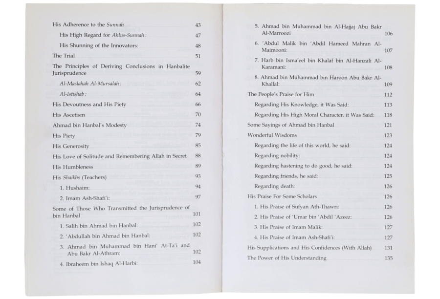 The Biography of Imam Ahmad bin Hanbal - Retail Maharaj