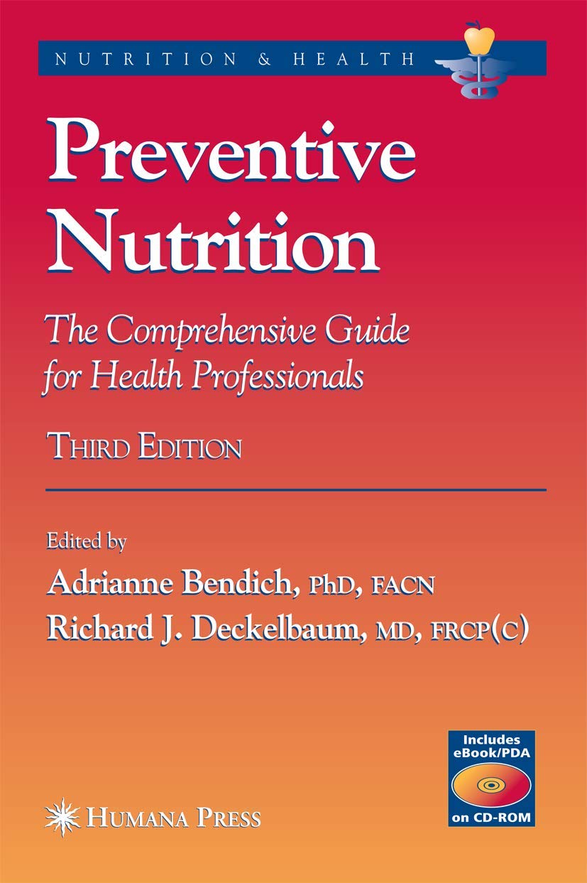 Preventive Nutrition: The Comprehensive Guide for Health Professionals (Nutrition and Health) - Retail Maharaj