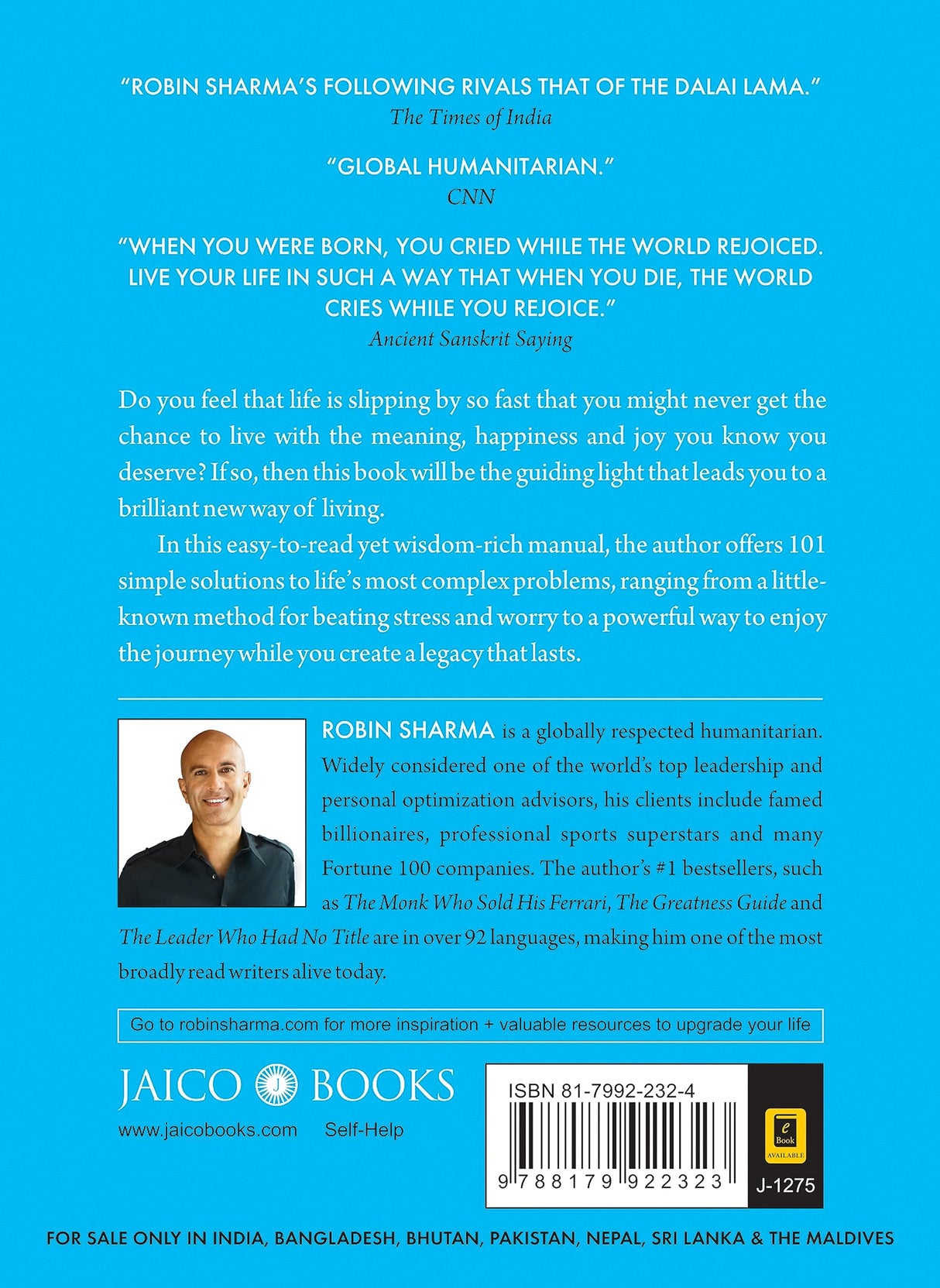 Who Will Cry When You Die? - Retail Maharaj