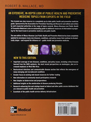 Maxey-Rosenau-Last Public Health and Preventive Medicine (Public Health and Preventive Medicine (Maxcy-Rosenau)) - Retail Maharaj