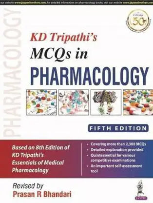 KD Tripathi's MCQs in Pharmacology - Retail Maharaj