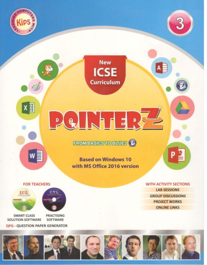 ICSE Pointerz Computer Activity Book for Class 3 - Retail Maharaj