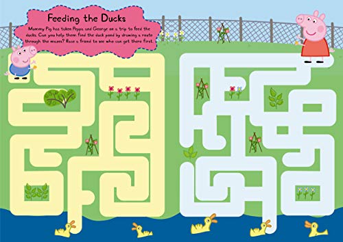 PEPPA PIG : PEPPA AND GEORGES WIPE - CLEAN ACTIVITY BOOK - Retail Maharaj