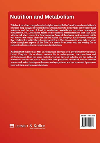 Nutrition and Metabolism - Retail Maharaj