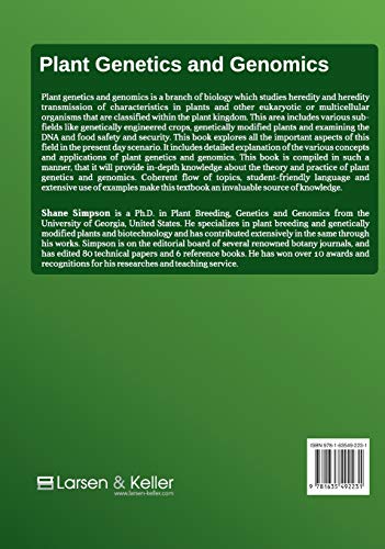 Plant Genetics and Genomics - Retail Maharaj