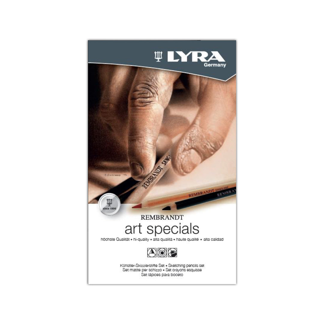 Lyra Rembrandt Art Specials Sketching Pencils Set of 12 – Artist Drawing Collection - Retail Maharaj